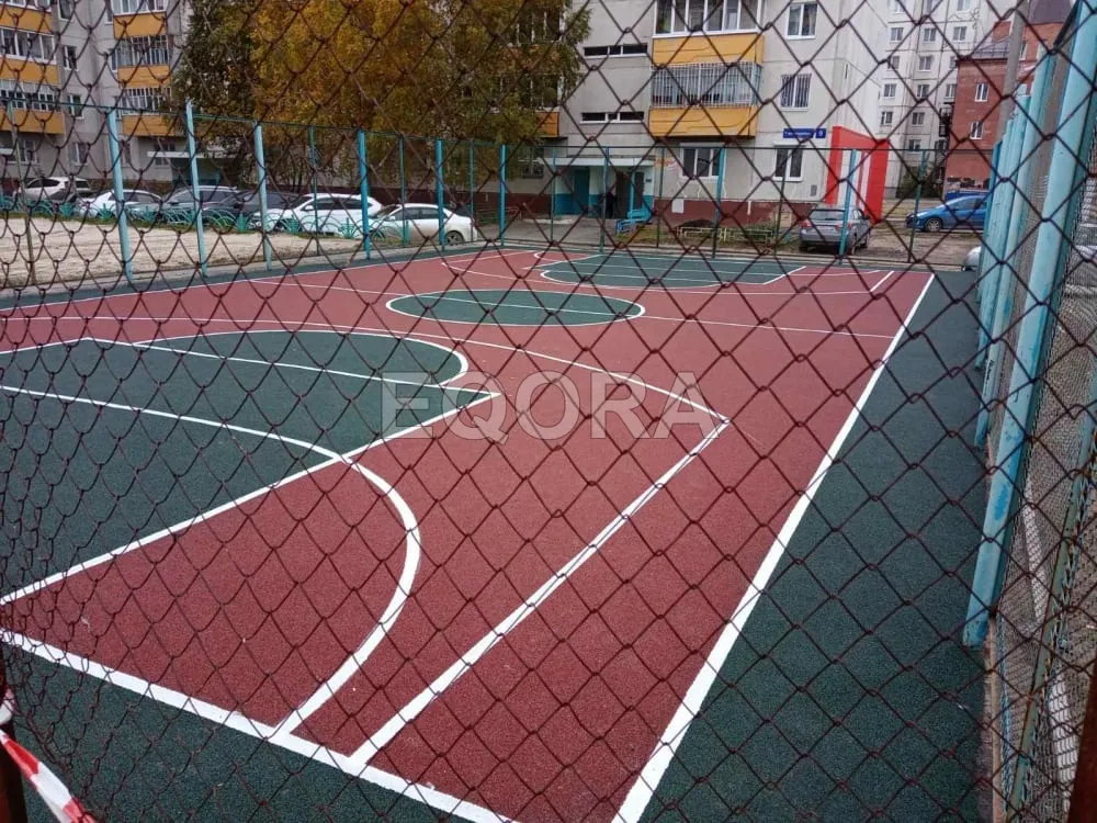 Резиновые покрытия из крошки для спортивных площадок в Люберцах